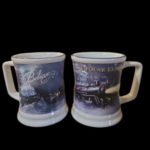 BELIEVE set of 2 Midnight Express mugs